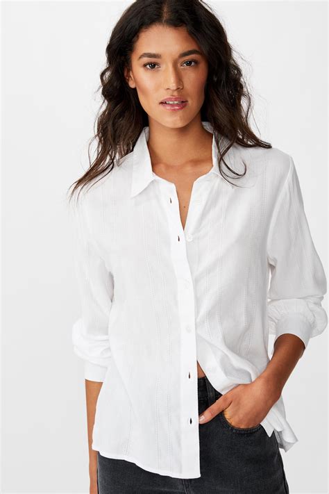 White Cotton Shirt 